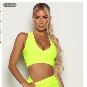 Fashion Nova Neon sports bra